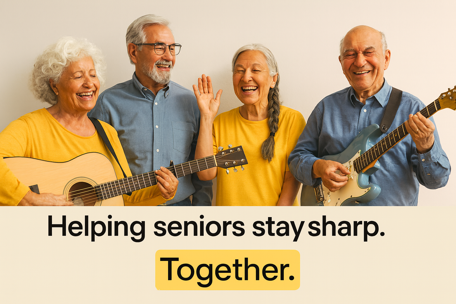 Helping seniors stay sharp together